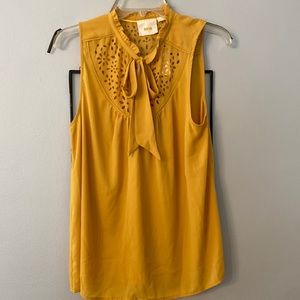 NWT marigold MAEVE top